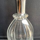 Large decanter - Louis Philippe - Strong crystal and silver