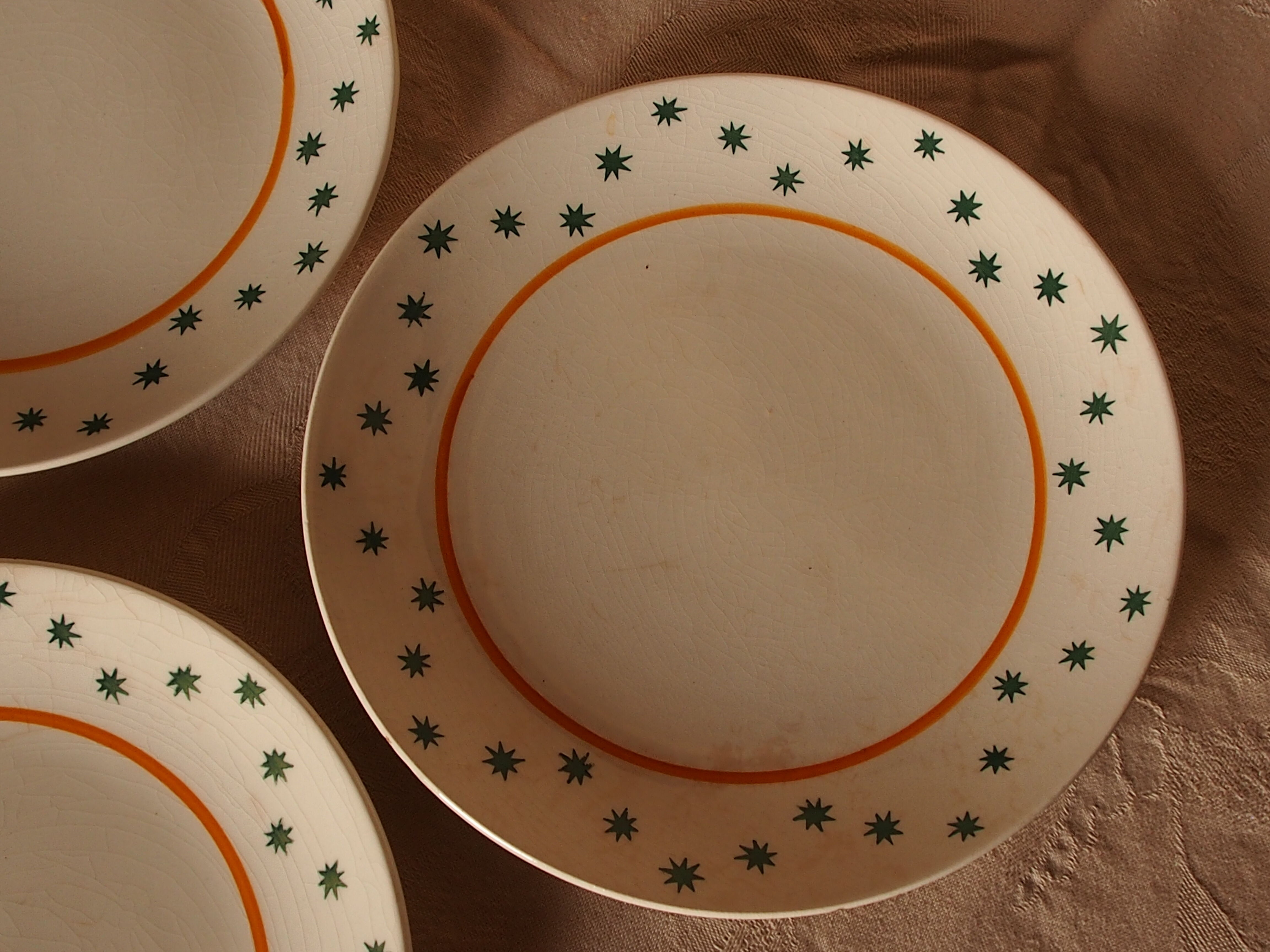 Set of 6 gien asiattes model Constellation creation millefleurs