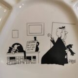 6 assiettes parlantes de Jacques Faizant Pour Saint Amand