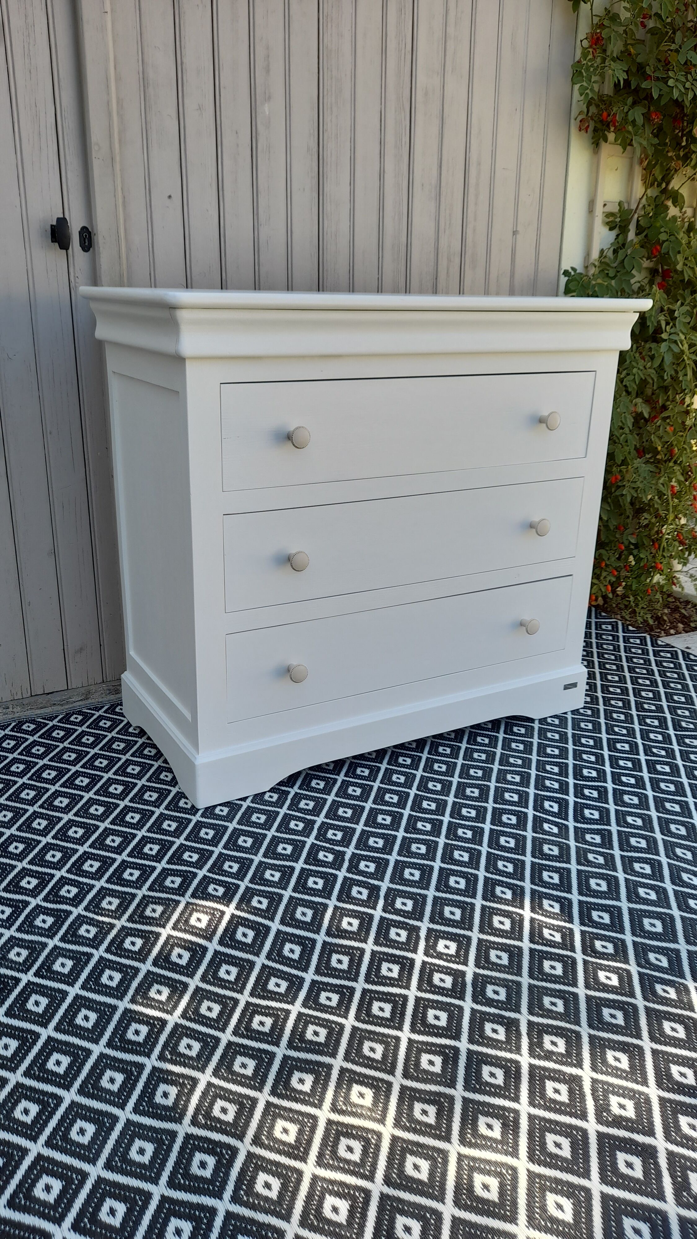 Chest of drawers 4 drawers louis Philippe style