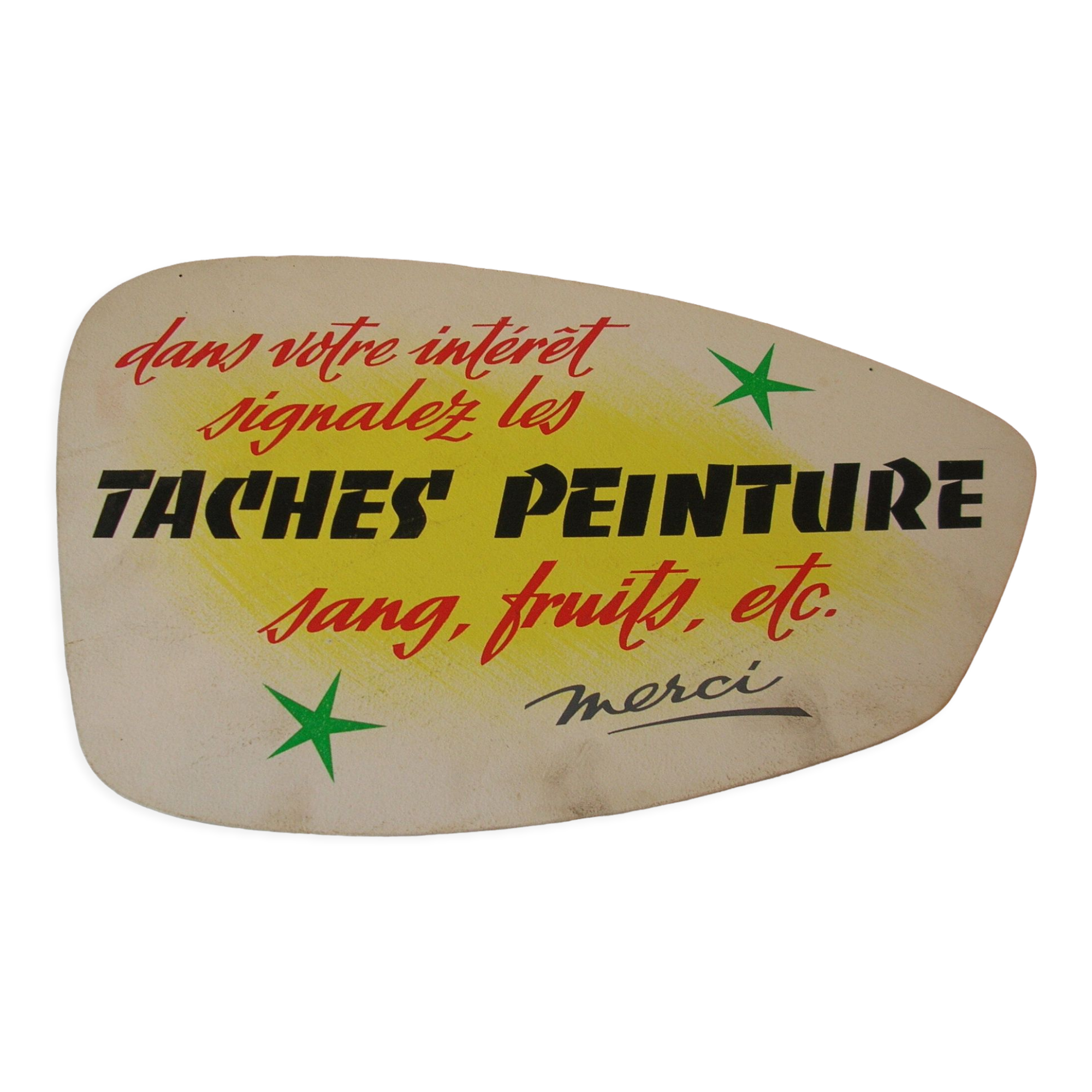 Old cardboard panel laundy laundromat Report stains 41 cm