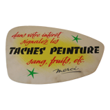 Old cardboard panel laundy laundromat Report stains 41 cm