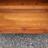Cherry wood cabinet, 2 doors, 2 drawers