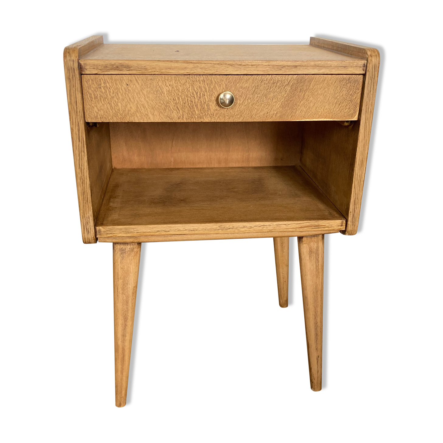 Bedside table compass legs