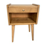 Bedside table compass legs