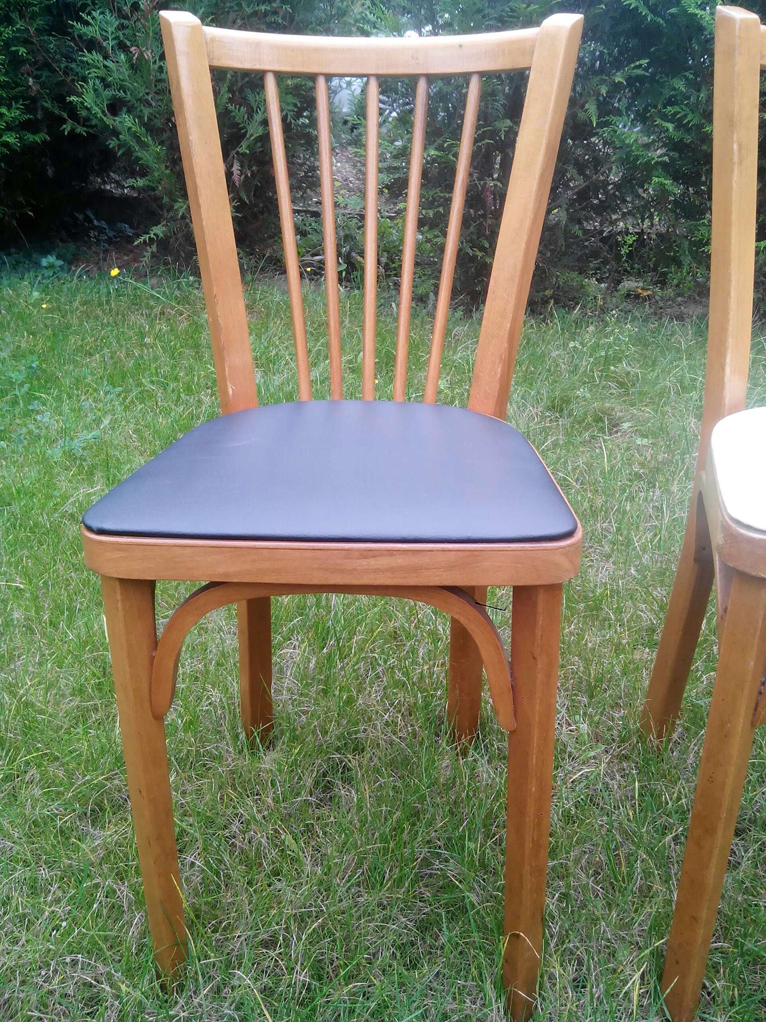 Série de 4 chaises Baumann