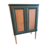 Wooden furniture on legs