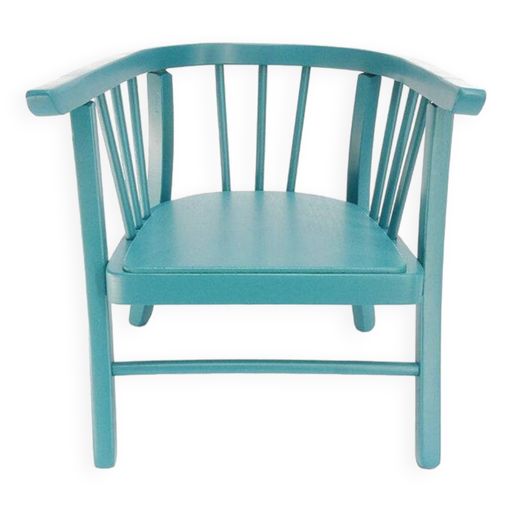 Baumann blue armchair