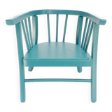 Fauteuil Baumann bleu