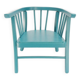 Fauteuil Baumann bleu