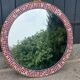Vintage ceramic mirror from the 1960s.
