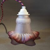 Pink glass tulip Vertigo cable