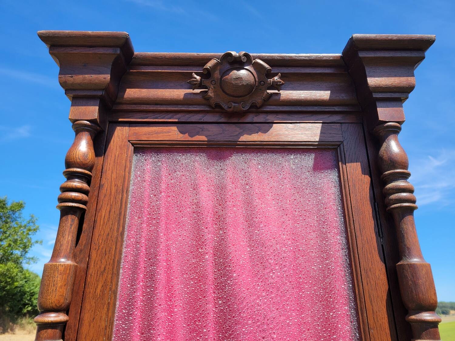 Armoire vitrée 1 porte