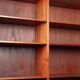 Large Scandinavian teak shelving unit with 6 adjustable shelves by Borge Mogensen
