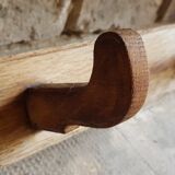 Mural coat rack