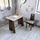 Brutalist office chair set from the 1950s.