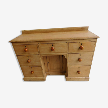Desk 1 door 7 drawer fir