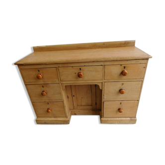 Desk 1 door 7 drawer fir