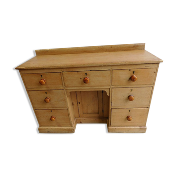 Desk 1 door 7 drawer fir