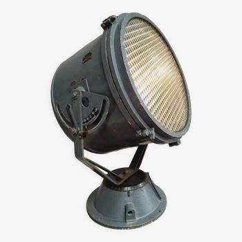 Old lamp XXL spotlight searchlight boat lamp 55 cm