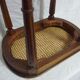 Tabouret de piano cannage