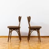 Set Of 6 Chairs No 124 By H & J Kurmanowicz, Poland, 1950’S