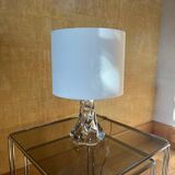 Vintage transparent glass lamp