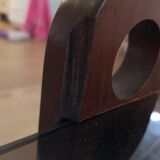 Vintage coffee table in smoked glass