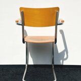 3 Vintage Bauhaus chairs by Mart Stam. 1930s