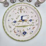 Moustiers Set - Plate, pot and 15 egg cups