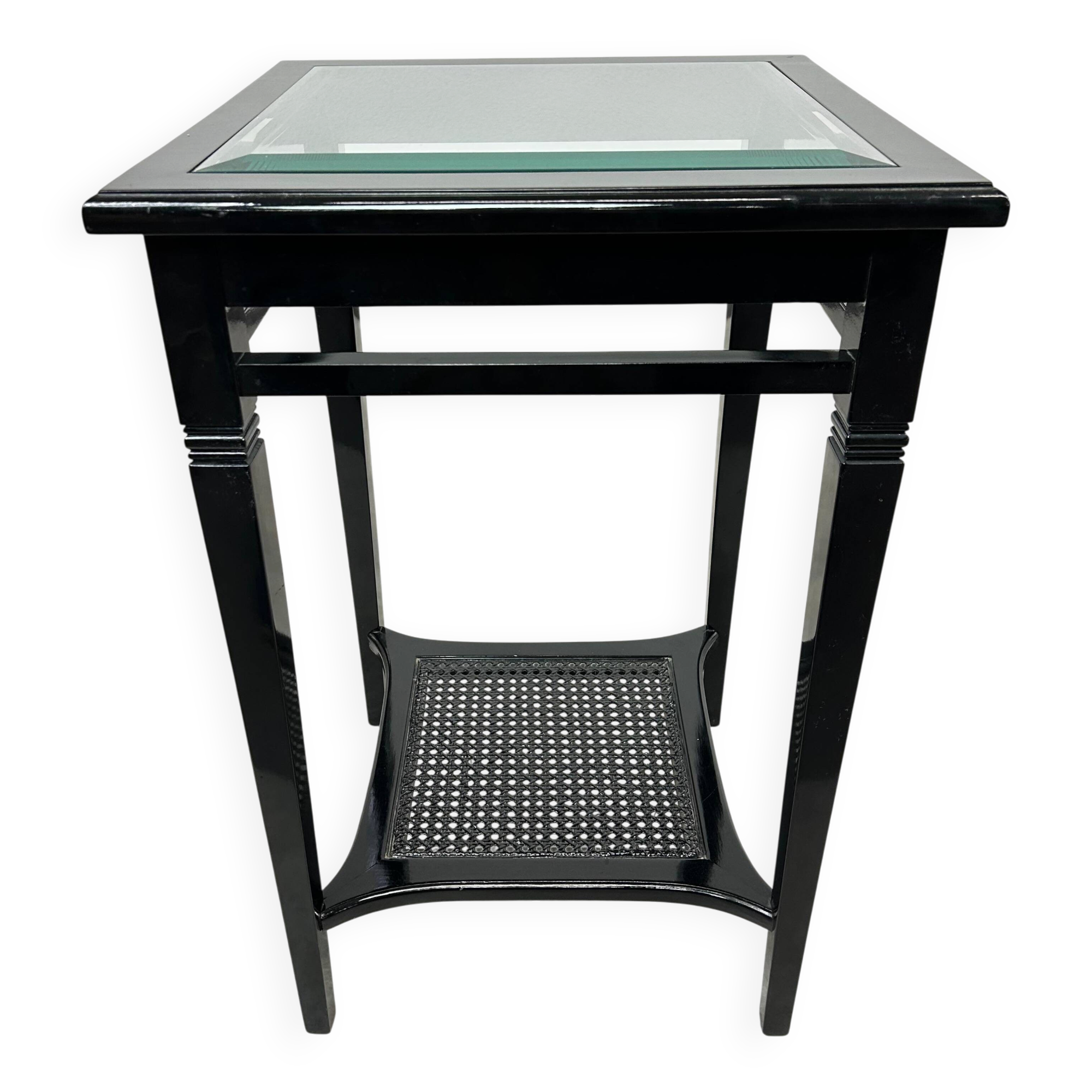 Black Art Nouveau side table