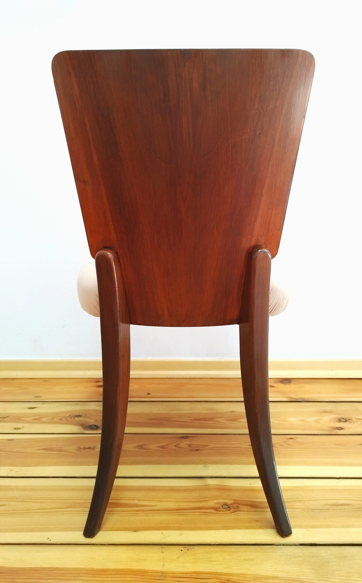 Set of four chairs H-214 proj.J.Halabala, the 50s Czechoslovakia