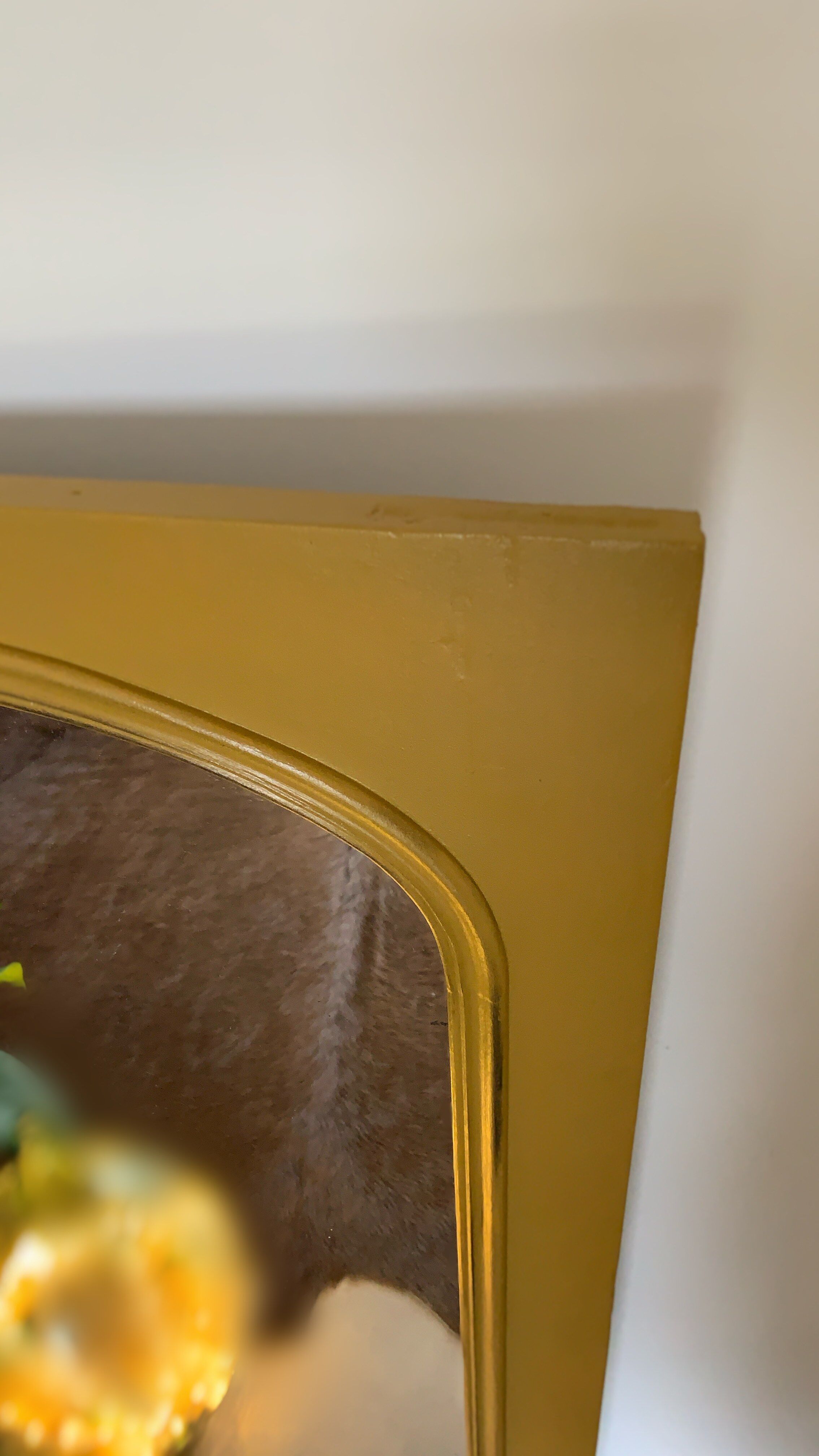 Mirror frame painted wood