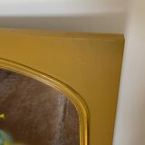 Miroir cadre bois peint