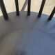 Rocking chair vintage noir 1950