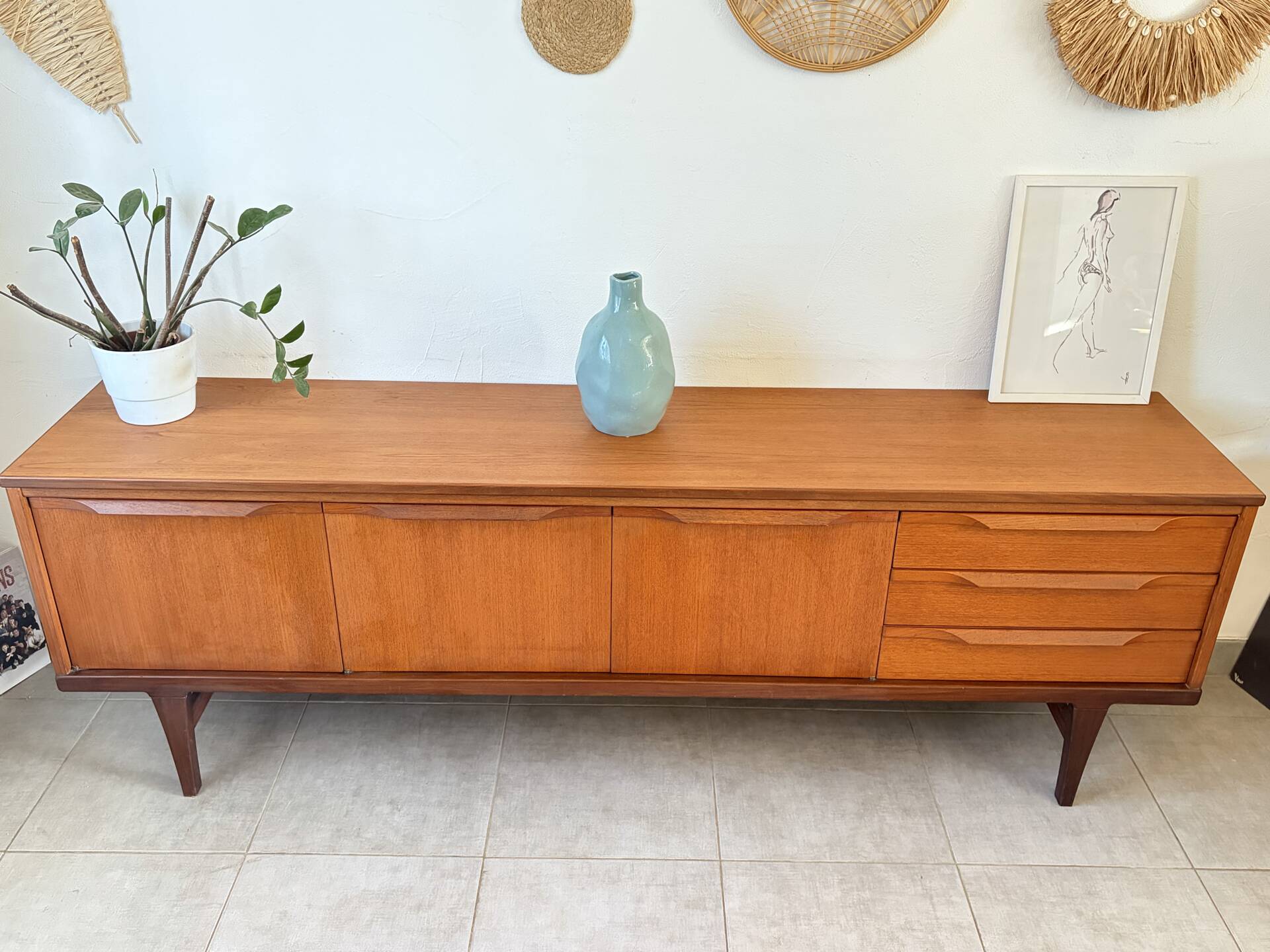 Vintage teak sideboard