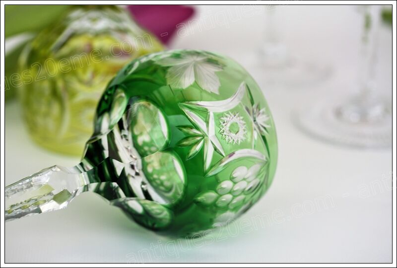 Series 6 of the Rhine wine glass or Roemer Nachtmann Crystal model Traube