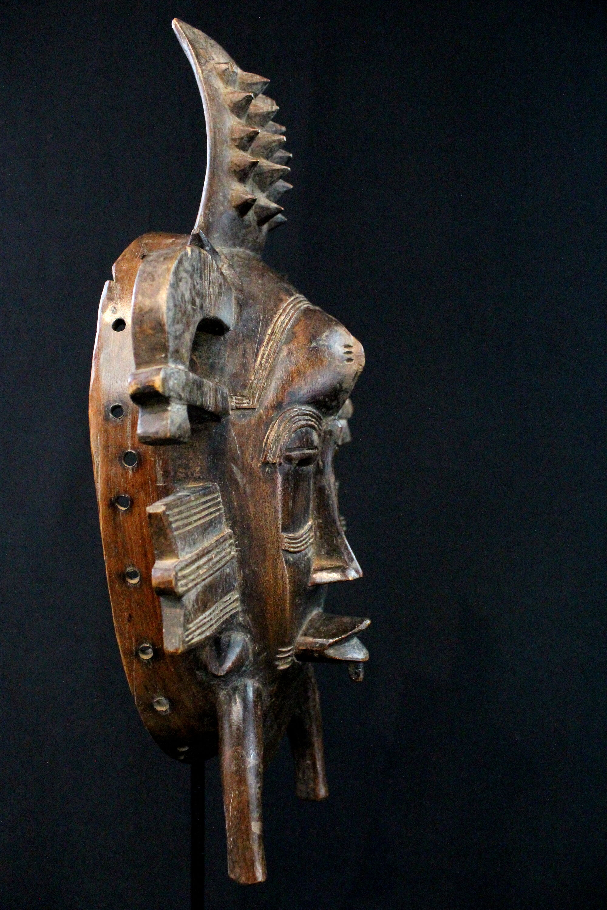 Kpelie Senoufo mask Ivory Coast