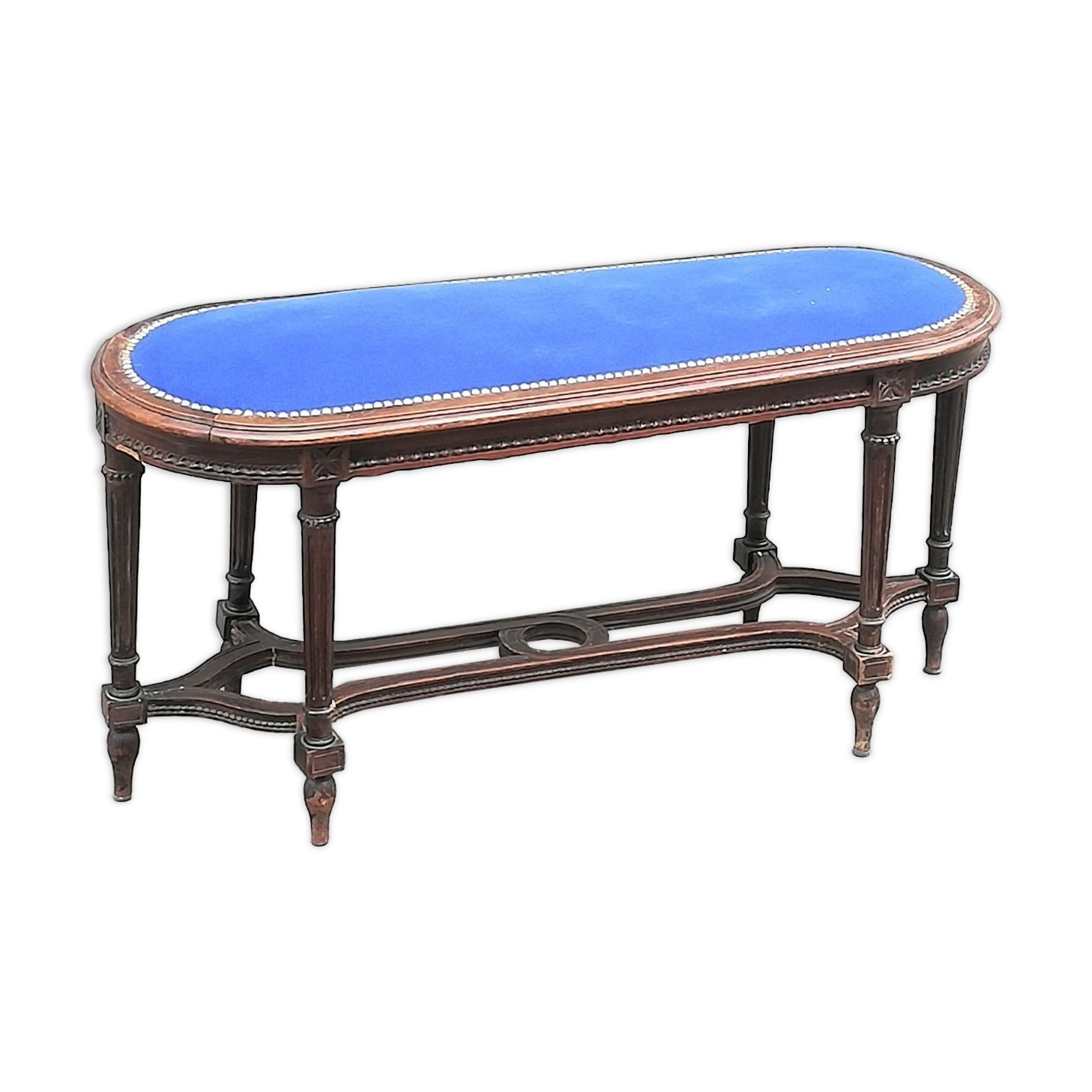 Banc en bois de style Louis XVI