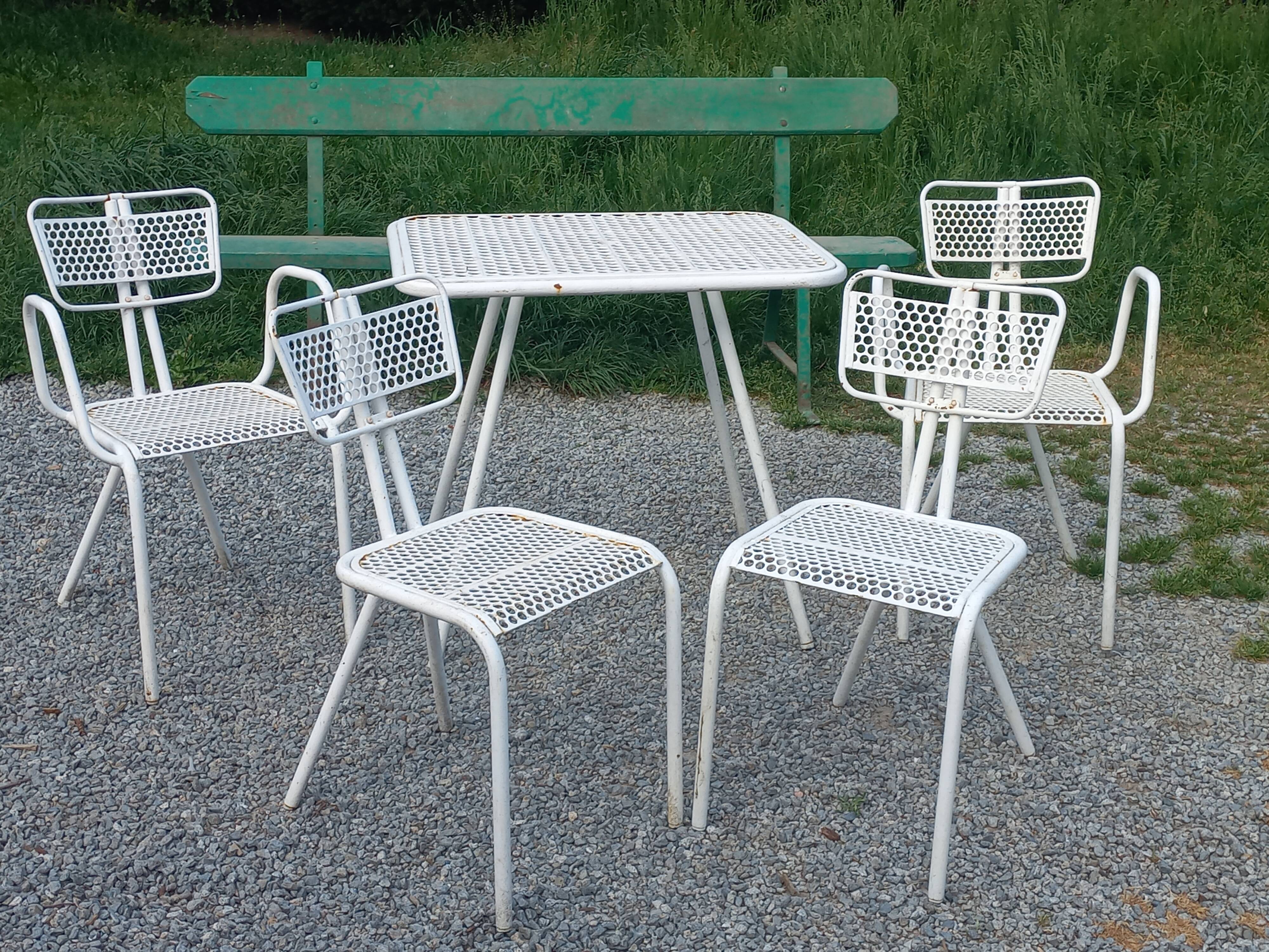 Salon de jardin de René Malaval des années 50