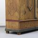 Bridal wardrobe in antique painted folk art