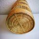 Rattan umbrella holder