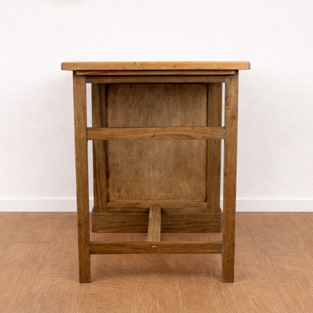 Vintage 1940s Oak Desk