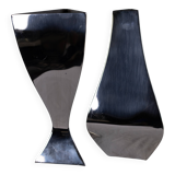 Michael Aram - Set of two 1st edition stainless steel vases