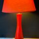 Red vintage lamp
