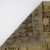 Oushak Handknotted Vintage Floor Rug