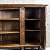 Vintage Oak Bookcase, 1940s