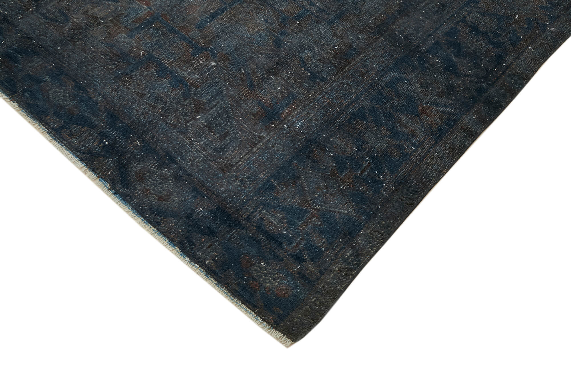 Handmade oriental contemporary 1980s 218 cm x 315 cm grey wool carpet