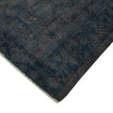 Handmade oriental contemporary 1980s 218 cm x 315 cm grey wool carpet