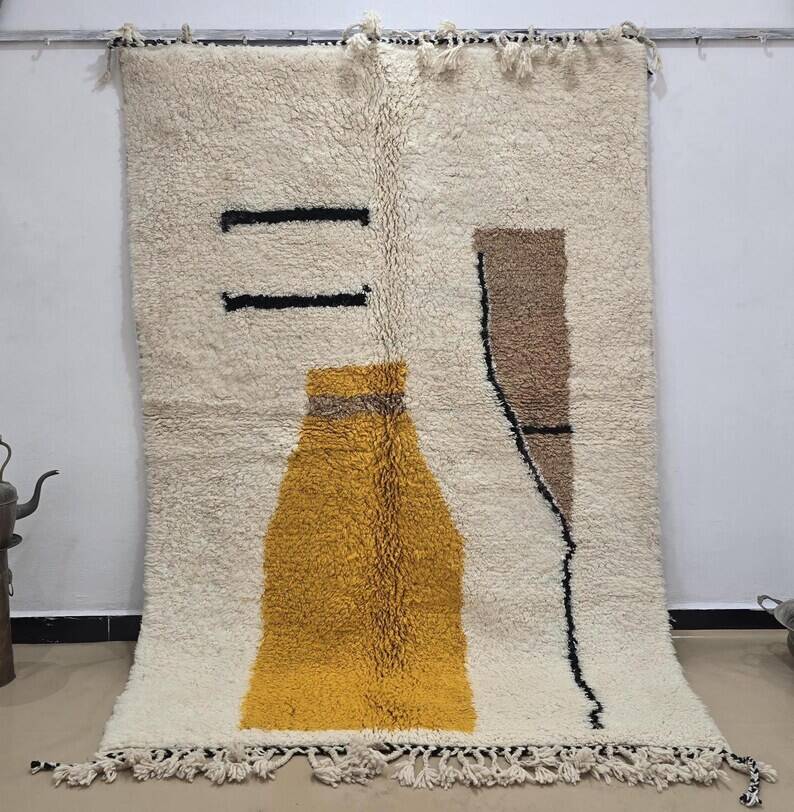 Handmade wool rug 250cmx150cm
